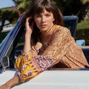 XiRENA Mystic Sun Huntley Top Bogo Yellow Multi Size Medium